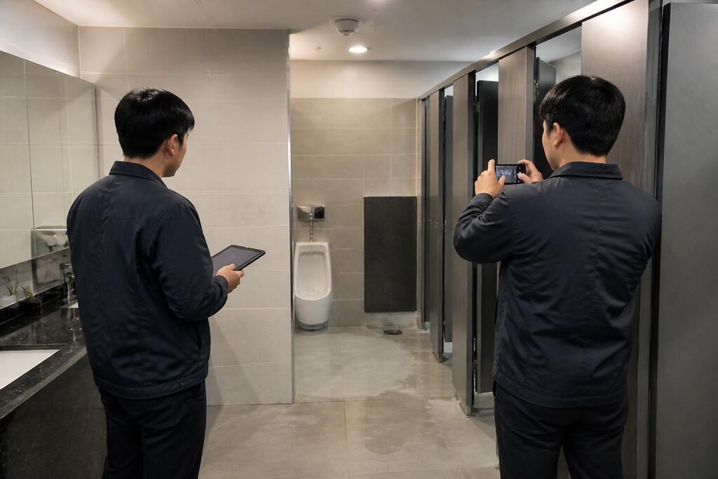 서울 도봉구 화장실청소 작업 범위와 현장 조건 이미지