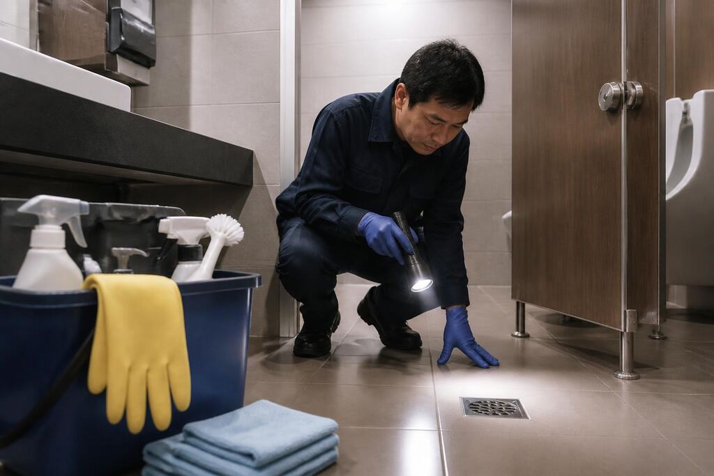 서울 강남구 화장실청소 작업 범위와 현장 조건 이미지