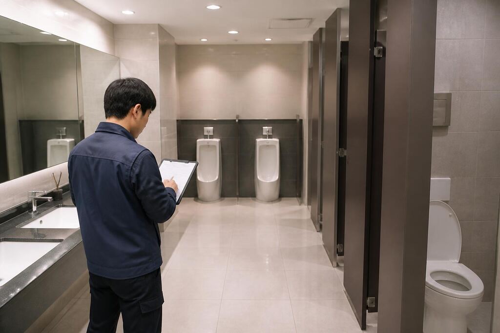 서울 송파구 화장실청소 작업 범위와 현장 조건 이미지