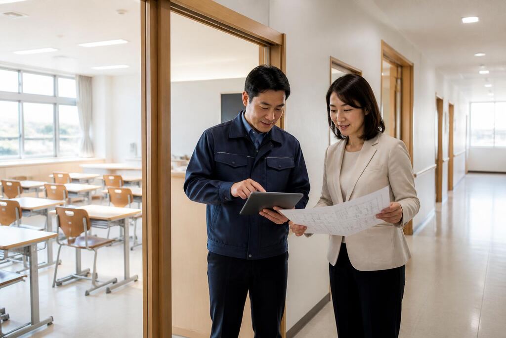 서울 성동구 학교청소 이미지