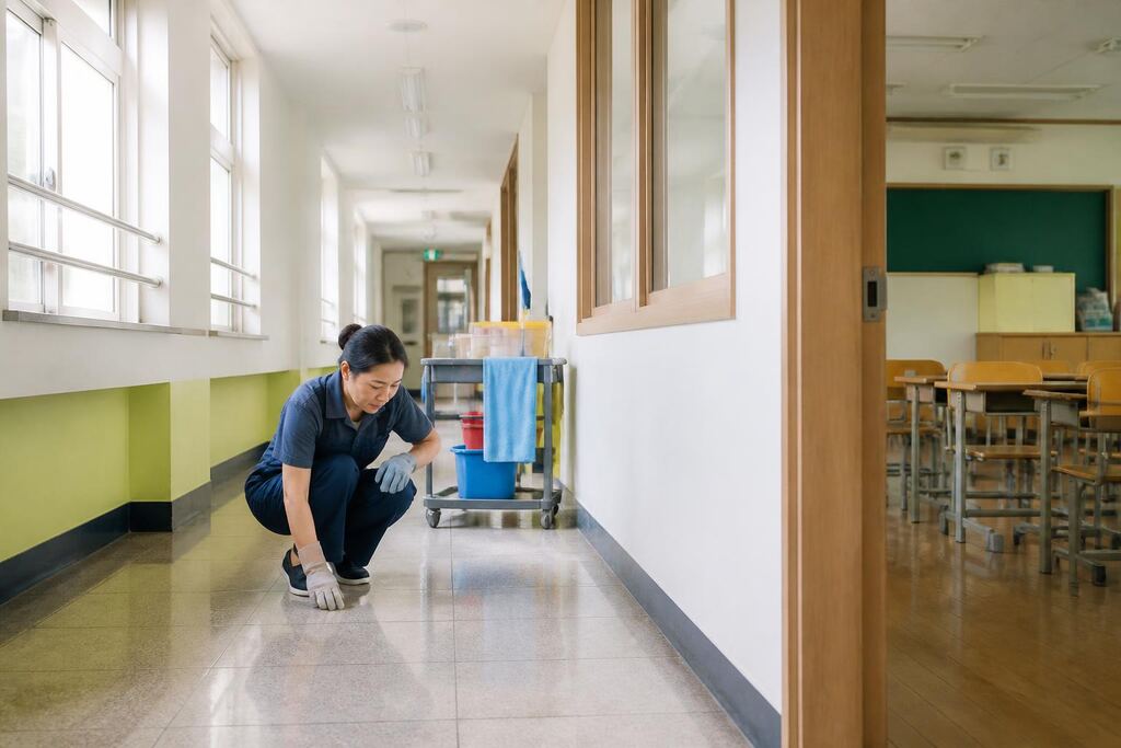 서울 중랑구 학교청소 이미지