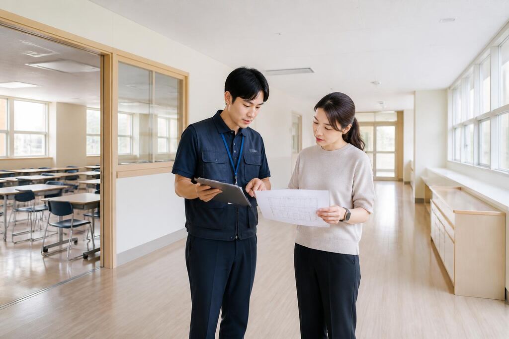 서울 마포구 학교청소 이미지