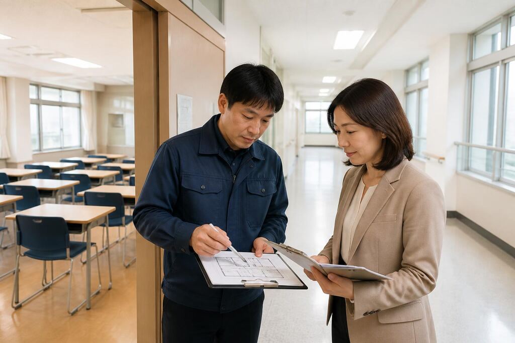 서울 강서구 학교청소 이미지