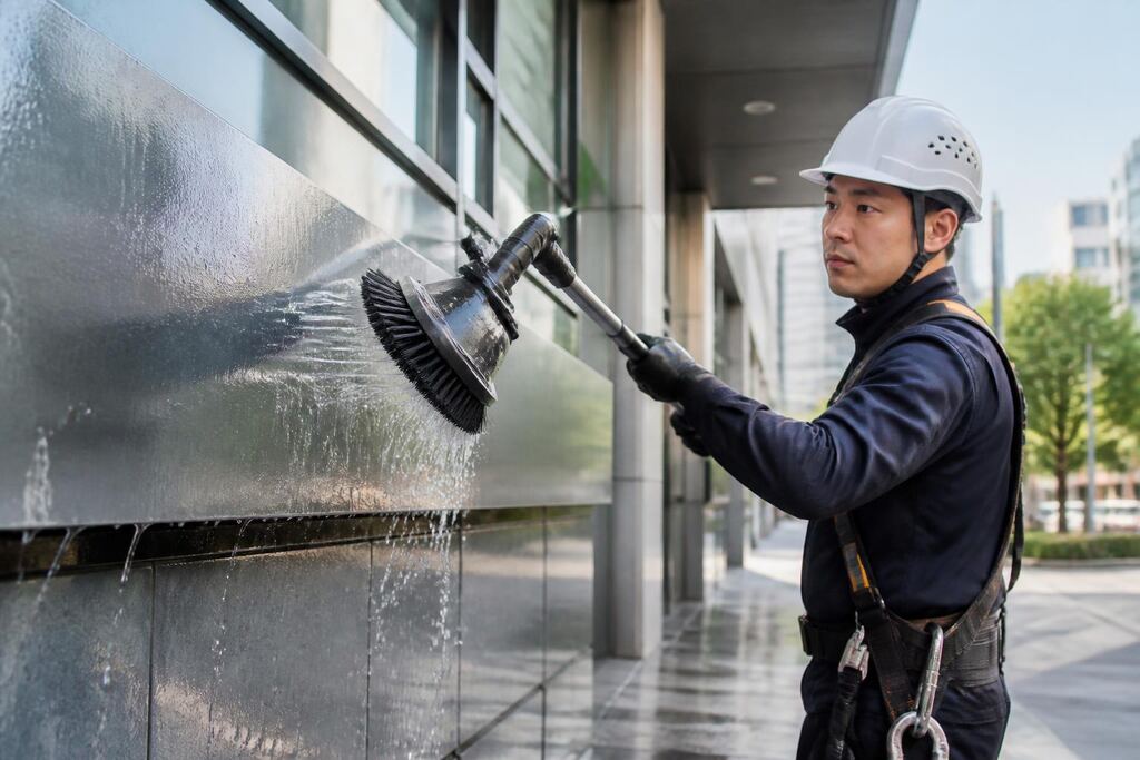 서울 용산구 간판청소 이미지