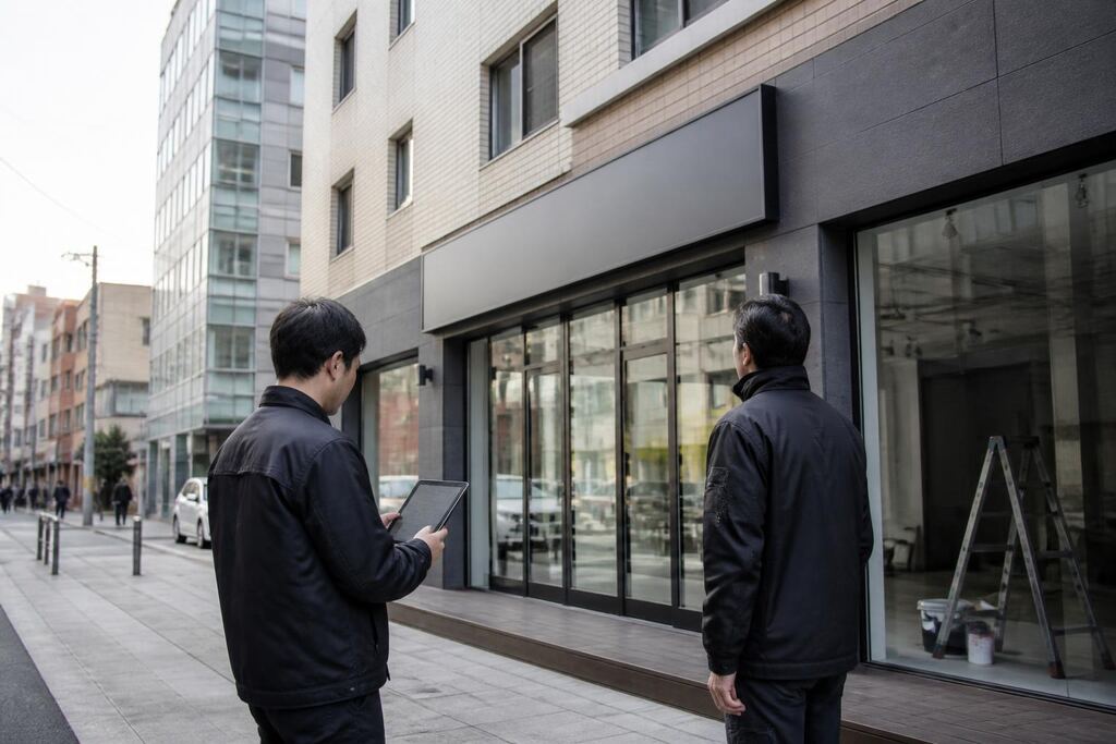 서울 도봉구 간판청소 작업 범위와 현장 조건 이미지