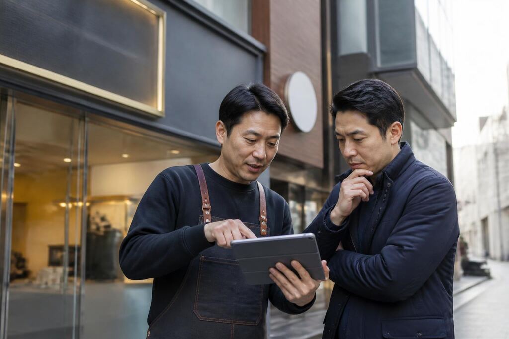 서울 강남구 간판청소 작업 범위와 현장 조건 이미지
