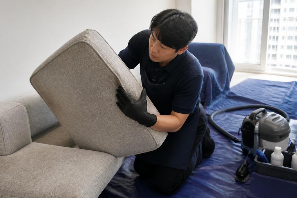 서울 서대문구 쇼파청소 작업 범위와 현장 조건 이미지