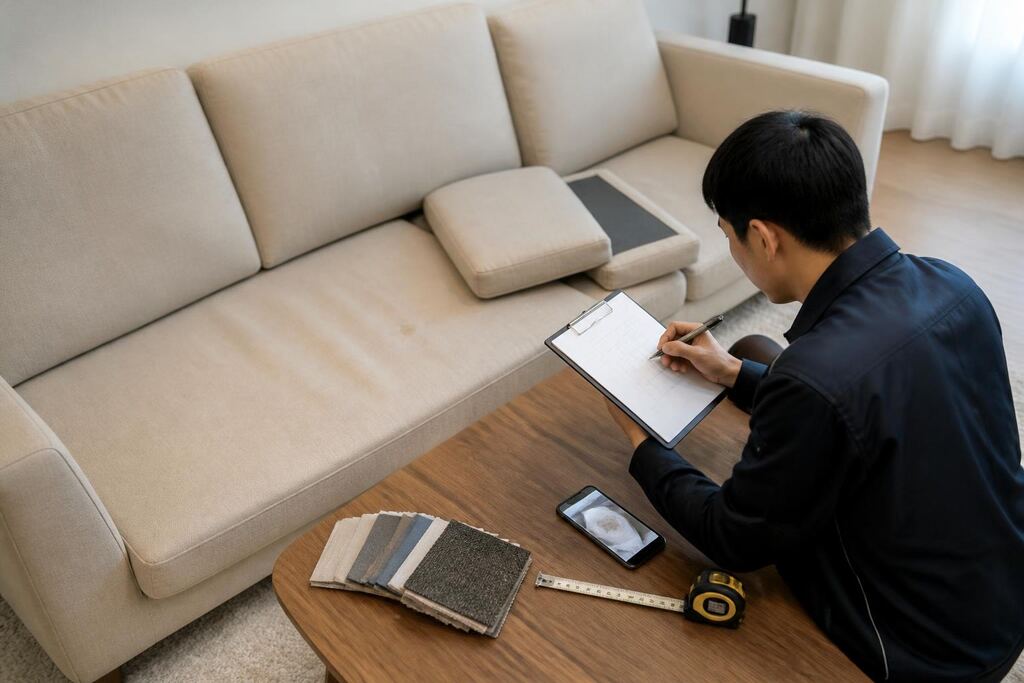 서울 마포구 쇼파청소 작업 범위와 현장 조건 이미지