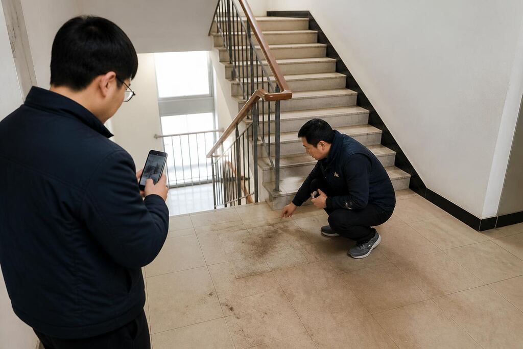 서울 은평구 계단청소 작업 범위와 현장 조건 이미지