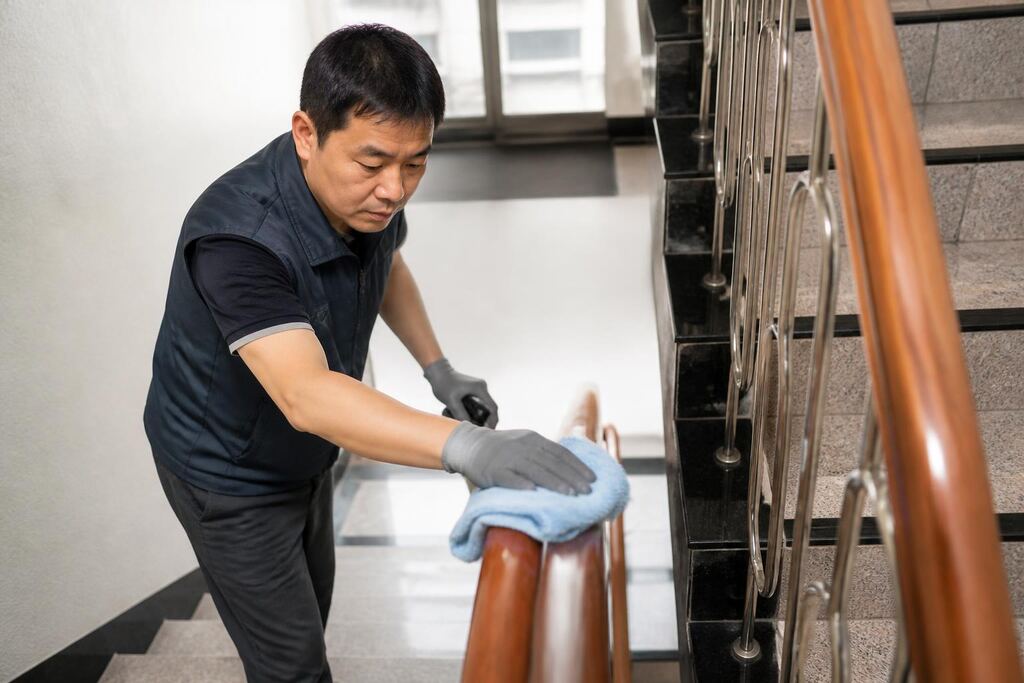 서울 양천구 계단청소 작업 범위와 현장 조건 이미지