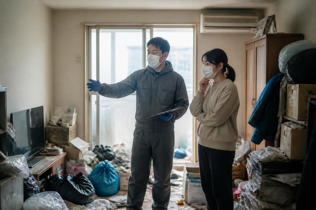 서울 성북구 쓰레기집청소 이미지