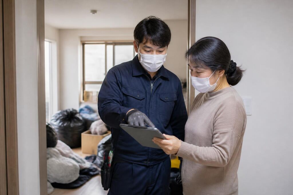 서울 도봉구 쓰레기집청소 이미지