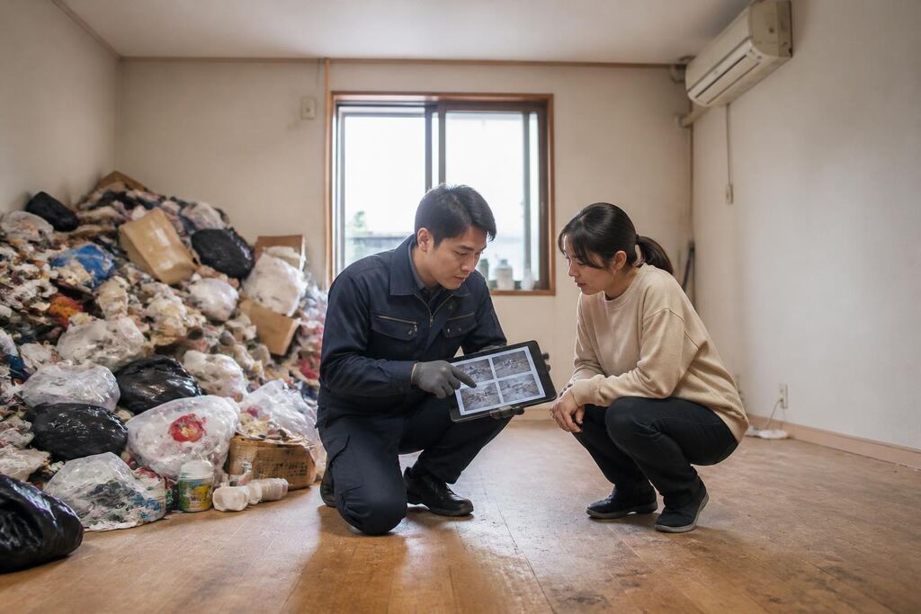 서울 관악구 쓰레기집청소 이미지