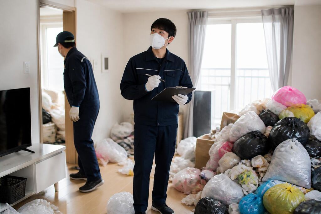 서울 강남구 쓰레기집청소 이미지