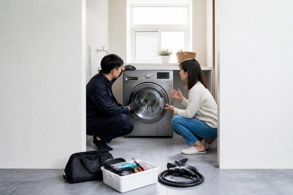 서울 강북구 세탁기청소 이미지