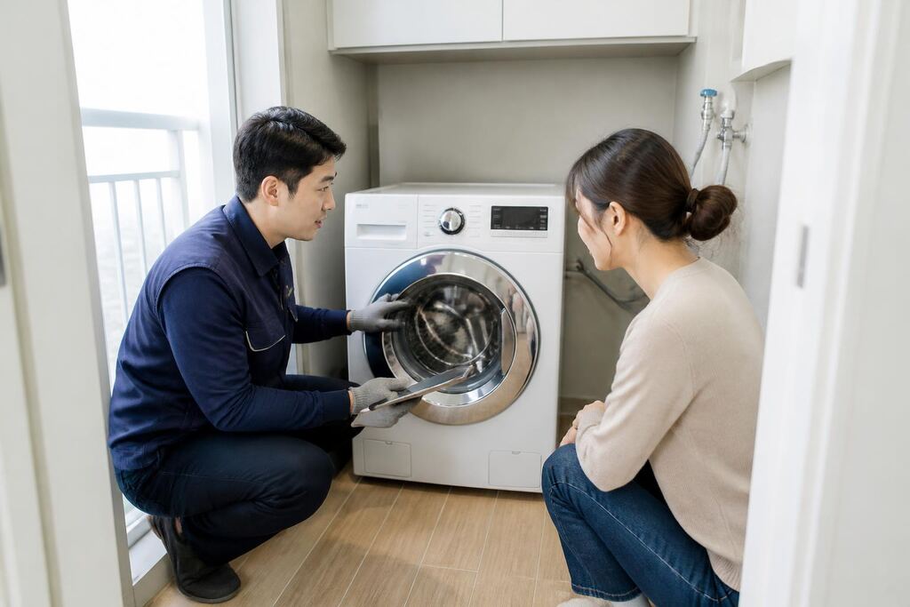 서울 금천구 세탁기청소 이미지
