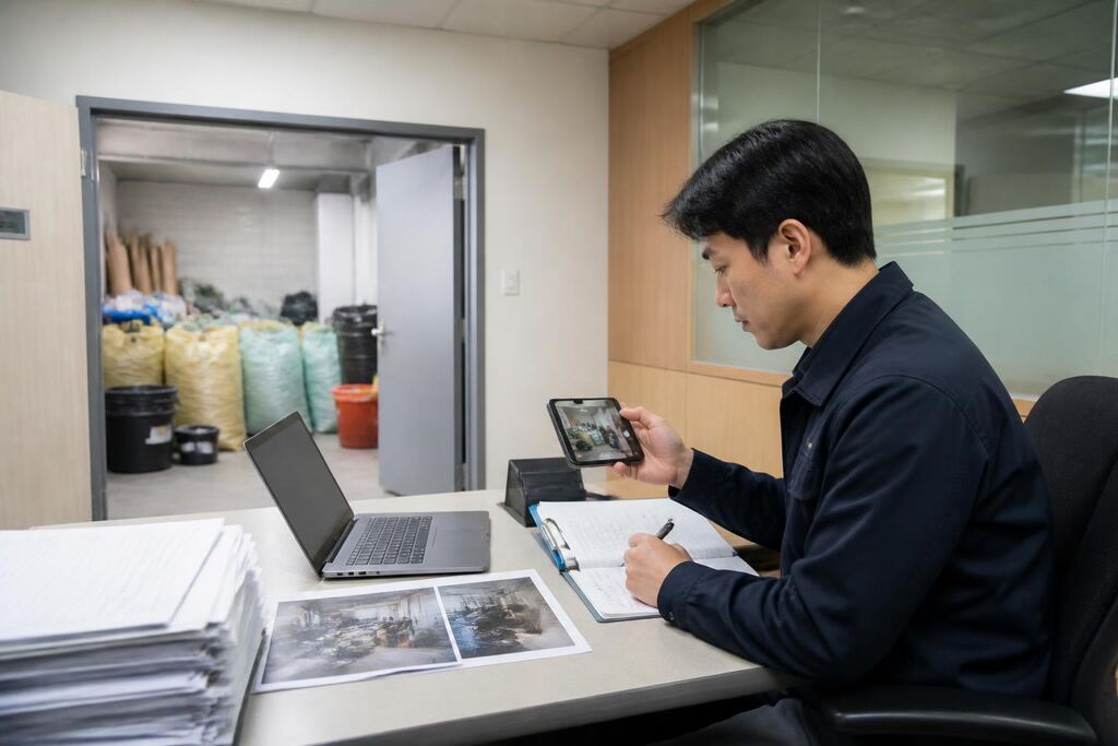 서울 도봉구 사업장 폐기물 처리 작업 범위와 현장 조건 이미지