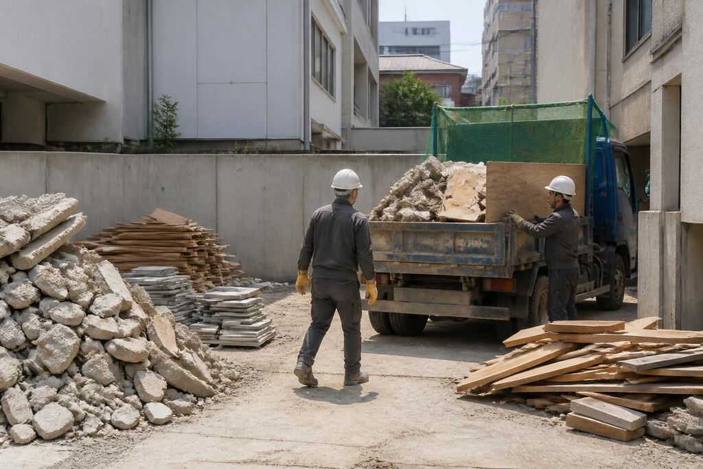 서울 노원구 건설·철거 폐기물 처리 이미지