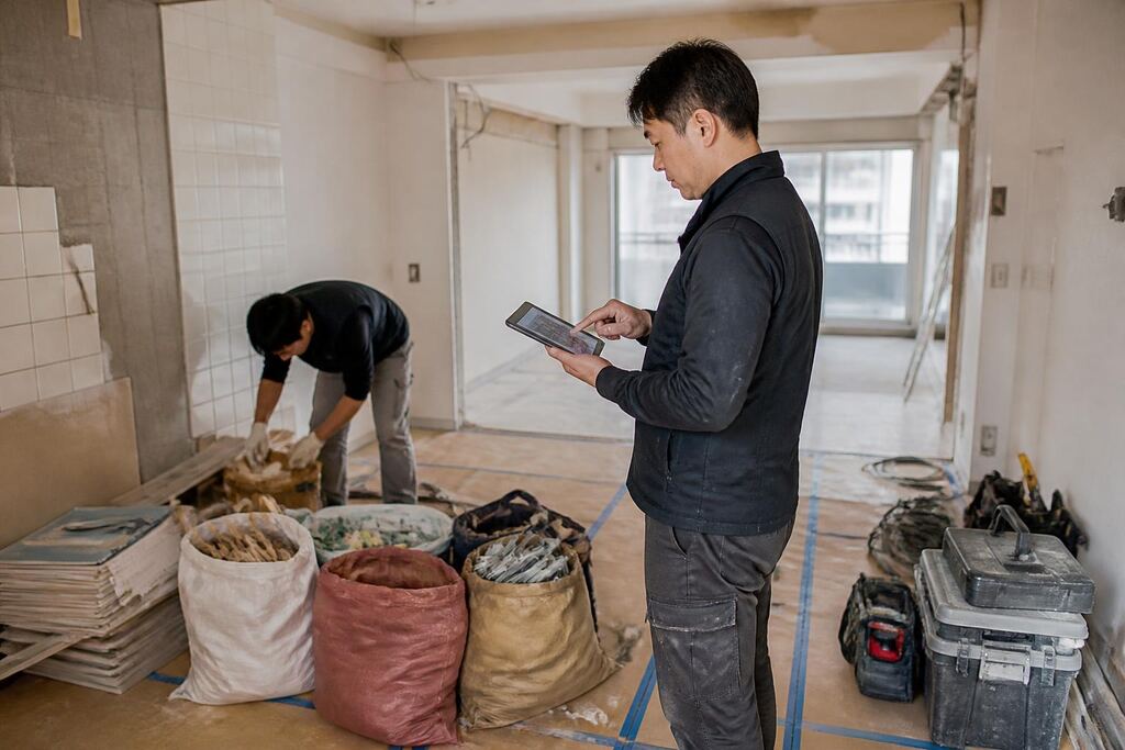 서울 강서구 건설·철거 폐기물 처리 작업 범위와 현장 조건 이미지