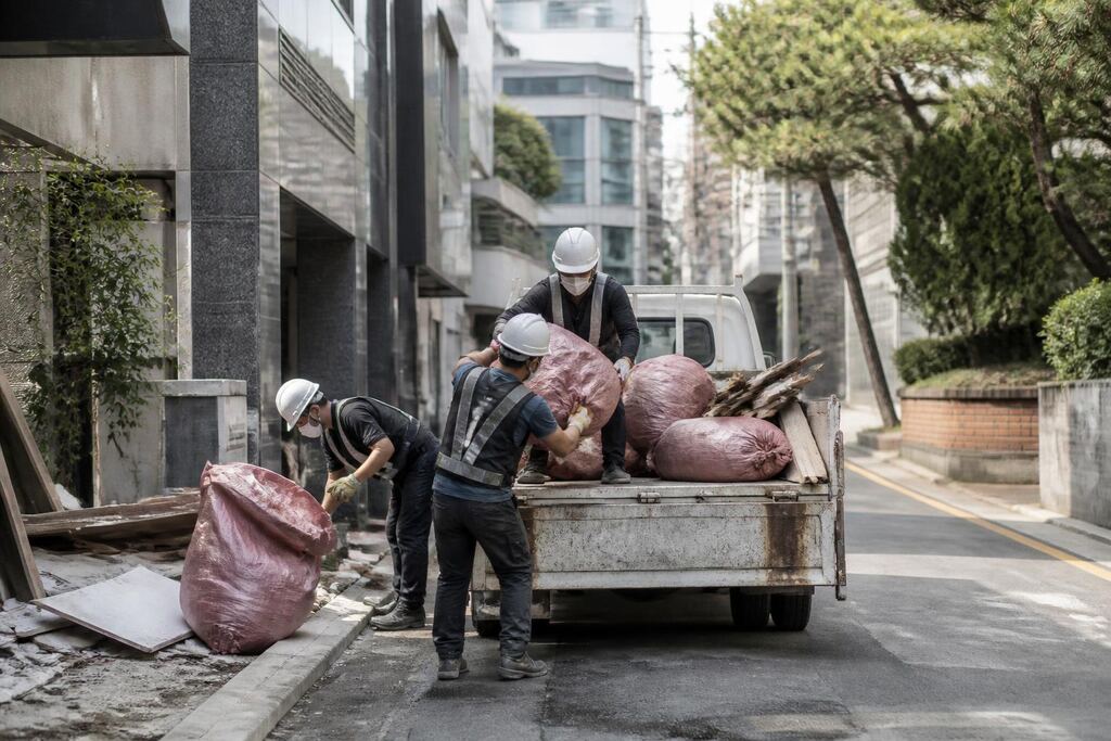 서울 영등포구 건설·철거 폐기물 처리 이미지