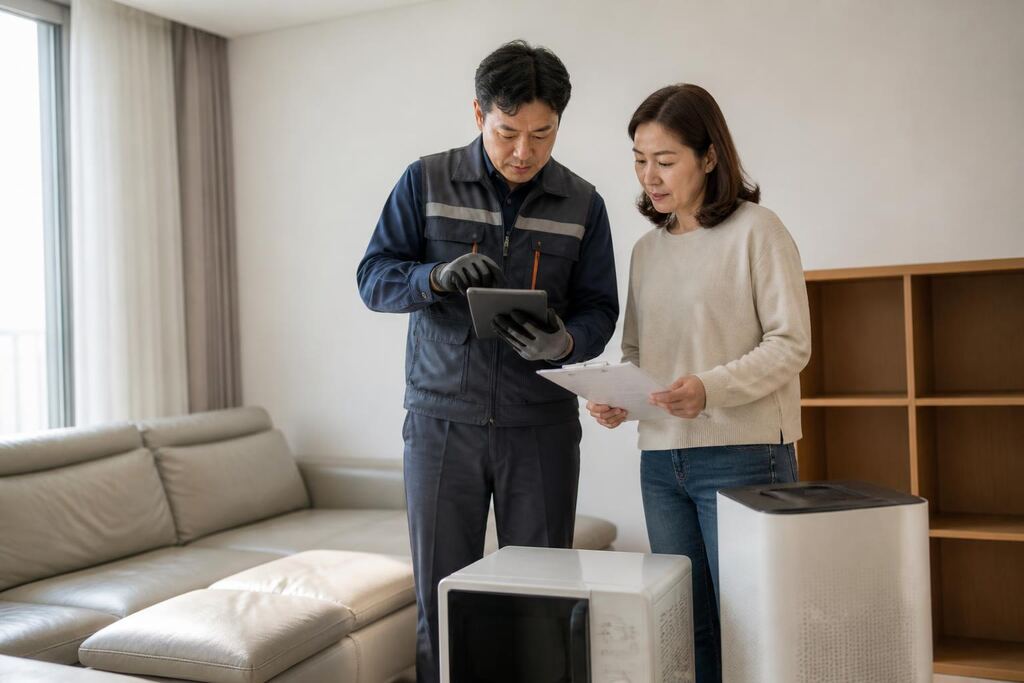 서울 성북구 가구·집기 폐기 이미지