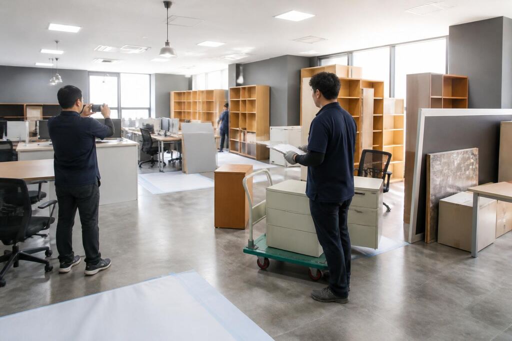 서울 서대문구 가구·집기 폐기 작업 범위와 현장 조건 이미지