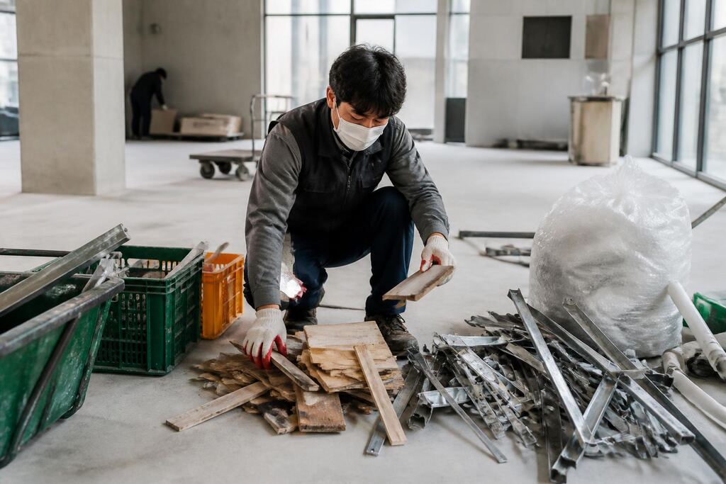 서울 용산구 일반 폐기물 처리 작업 범위와 현장 조건 이미지