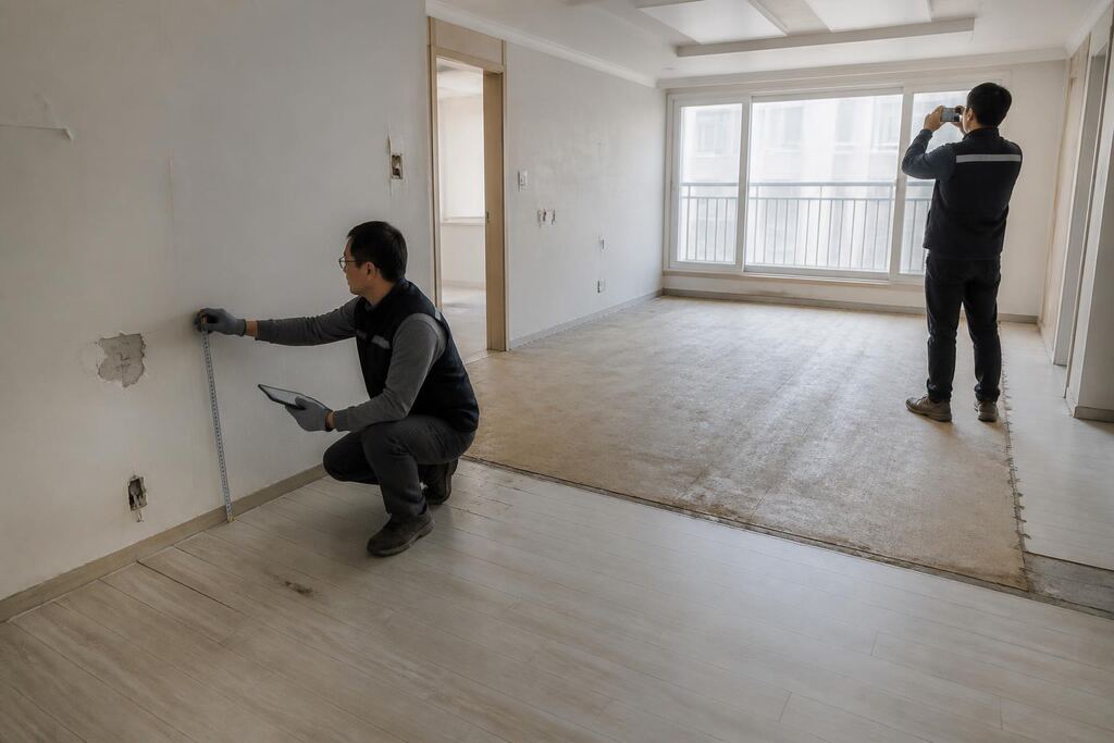 서울 용산구 주거공간 원상복구 작업 범위와 현장 조건 이미지