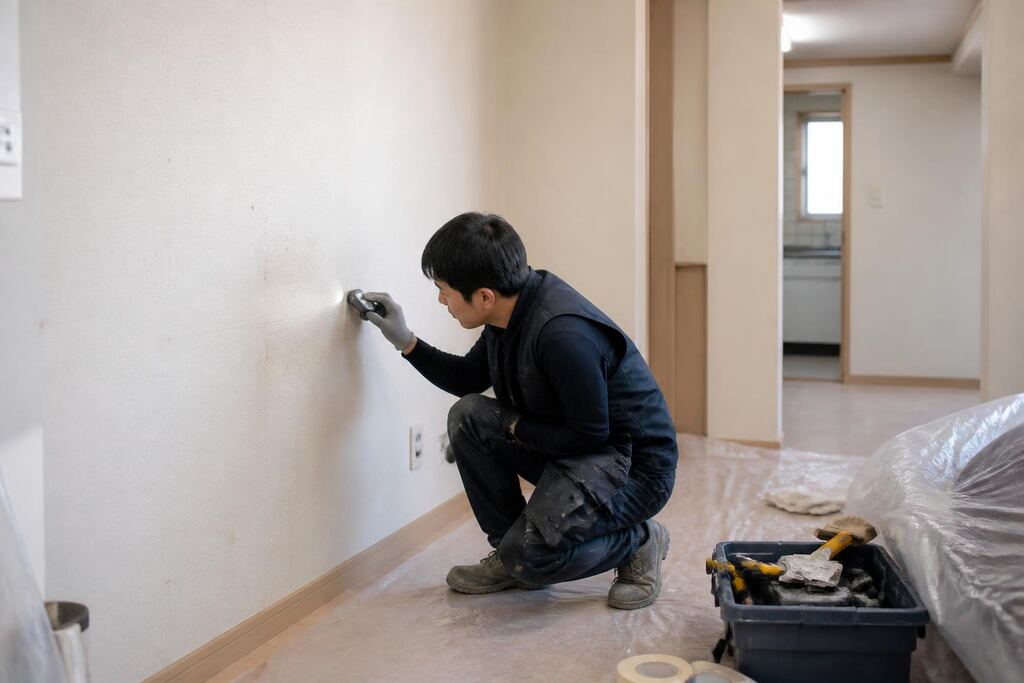 서울 동작구 주거공간 원상복구 작업 범위와 현장 조건 이미지