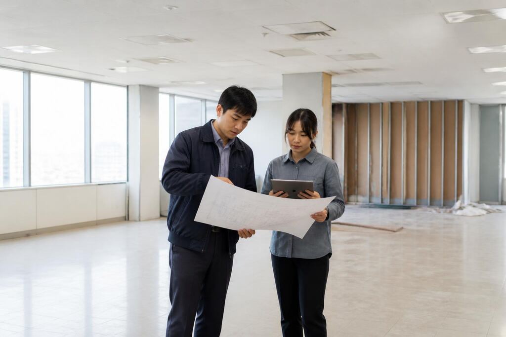 서울 광진구 사무실 원상복구 이미지