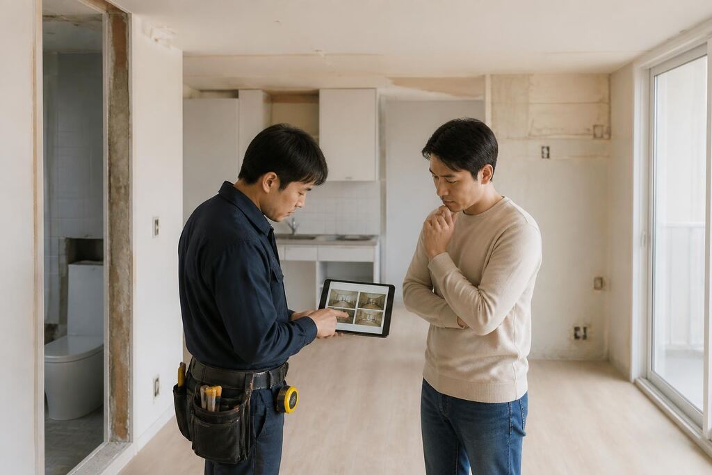 서울 성북구 부분철거 이미지