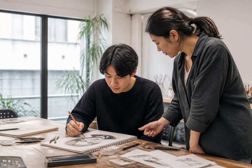 서울 중구 미술 레슨 이미지