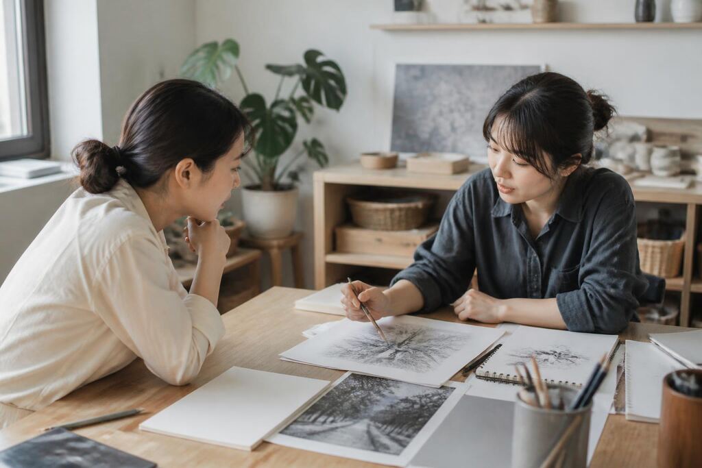 서울 용산구 미술 레슨 이미지
