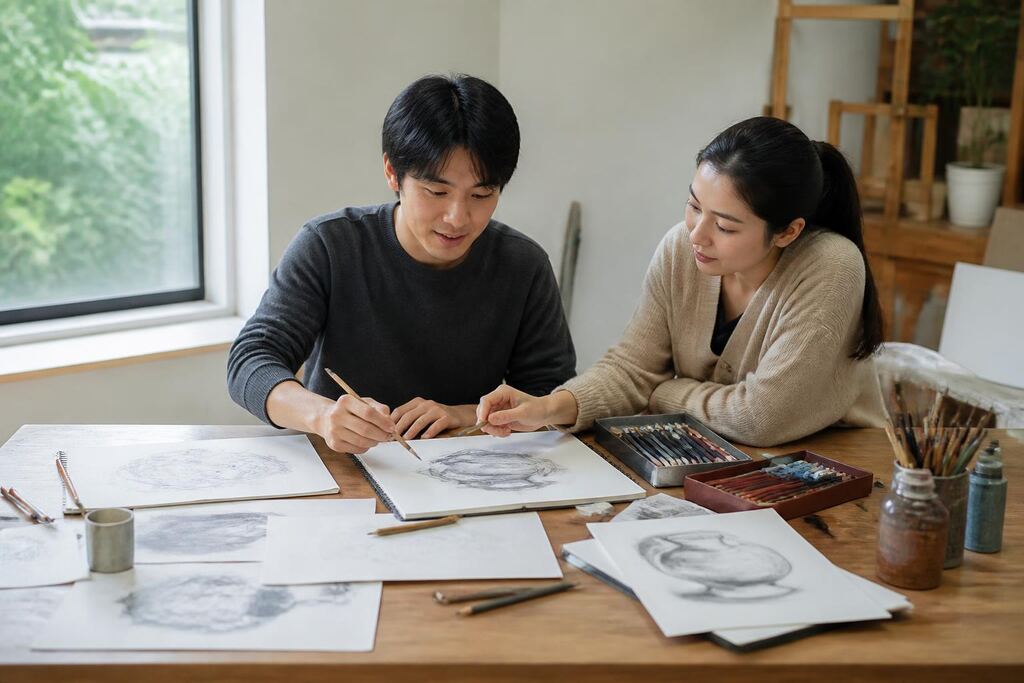 서울 성동구 미술 레슨 이미지