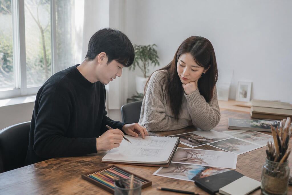 서울 광진구 미술 레슨 이미지