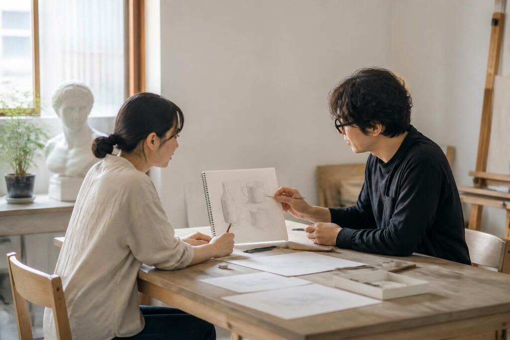 서울 성북구 미술 레슨 이미지