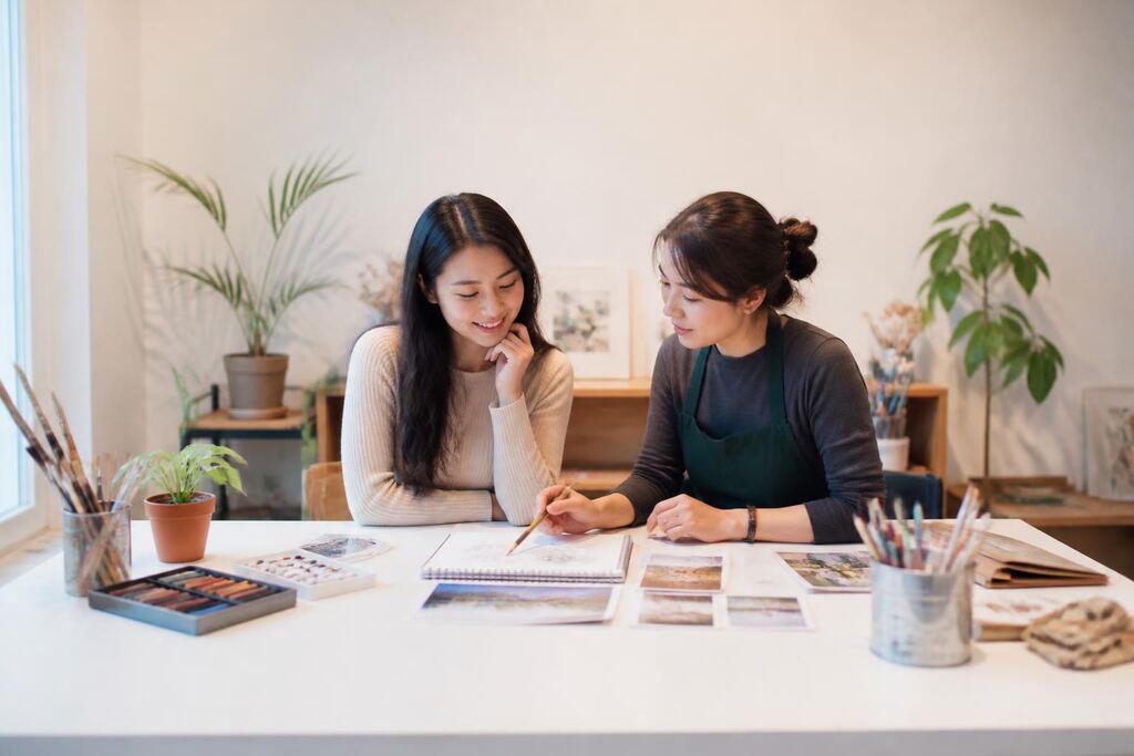 서울 노원구 미술 레슨 이미지
