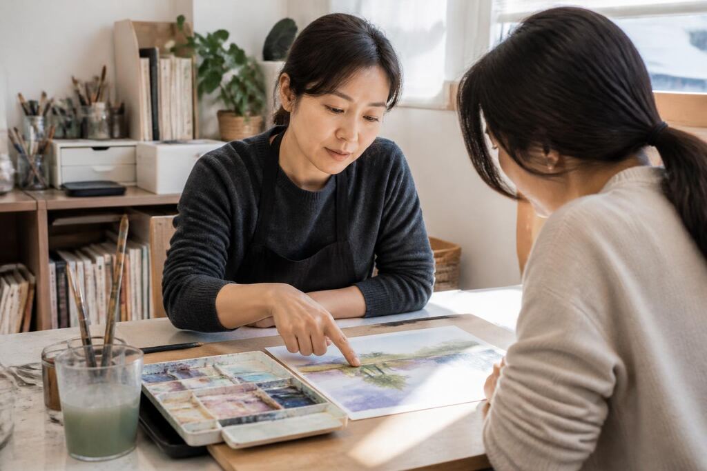 서울 은평구 미술 레슨 작업 범위와 현장 조건 이미지