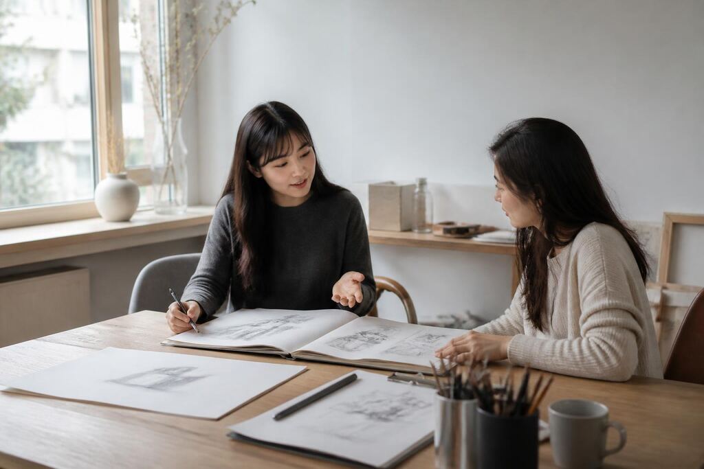 서울 마포구 미술 레슨 이미지