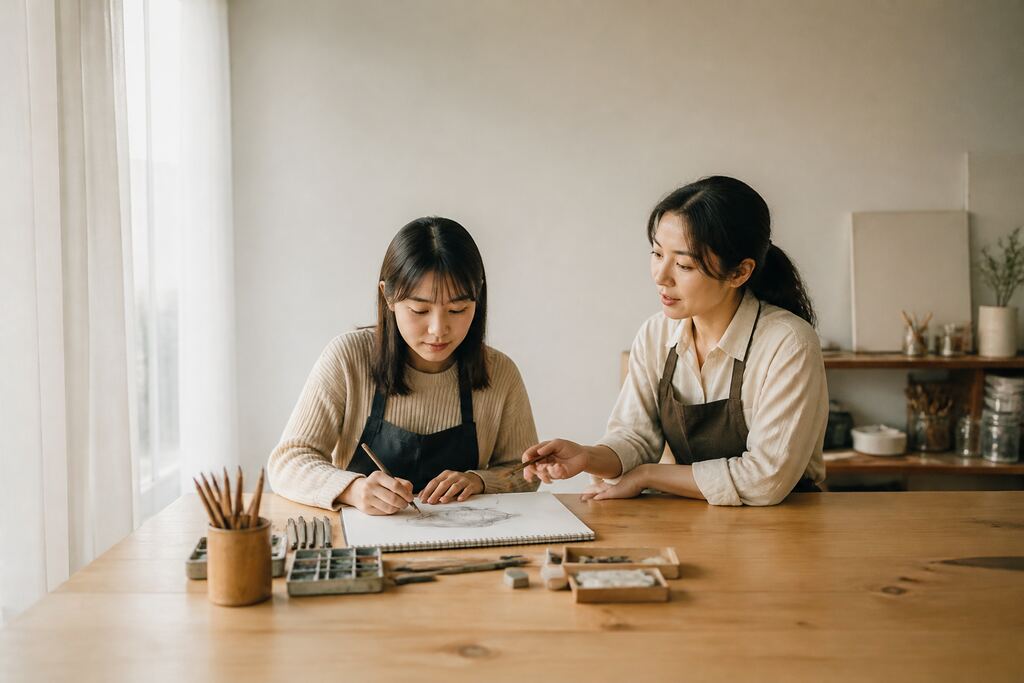 서울 관악구 미술 레슨 이미지