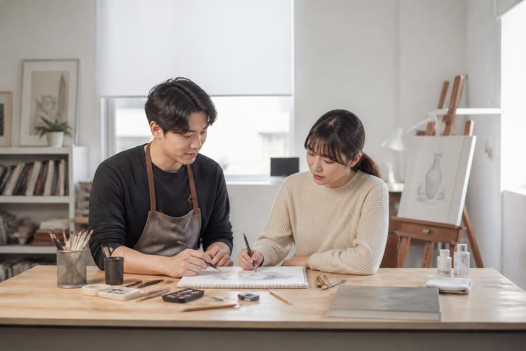 서울 서초구 미술 레슨 이미지