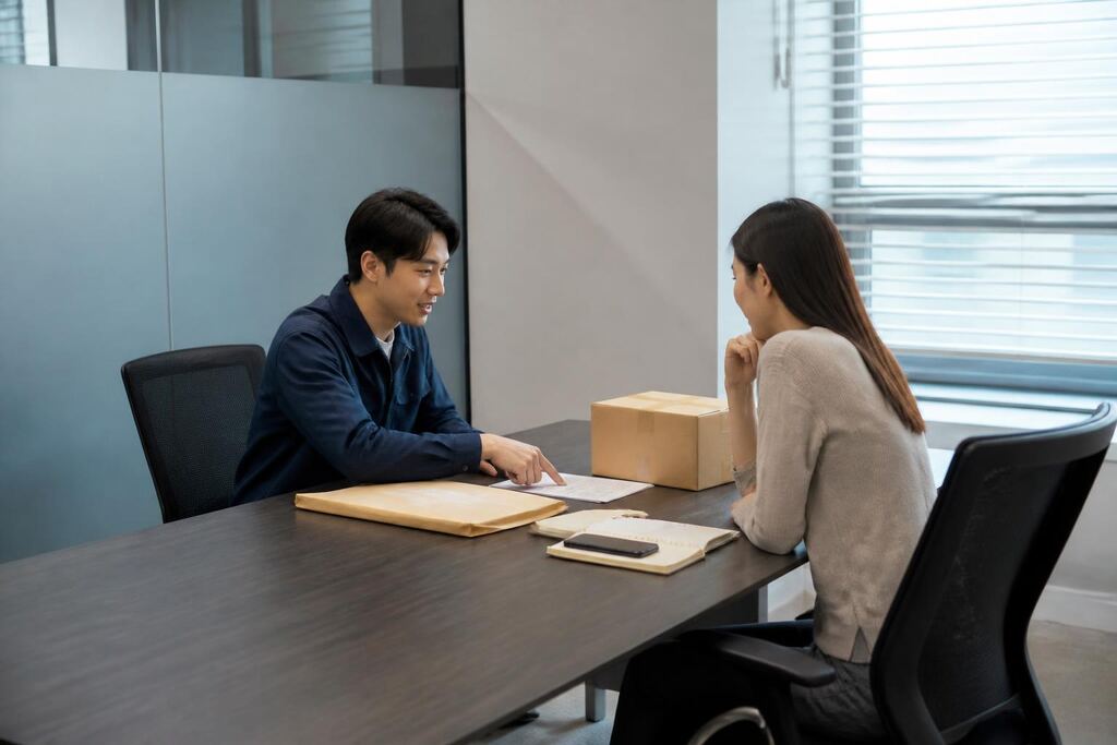 서울 강남구 물품·서류 전달 작업 범위와 현장 조건 이미지