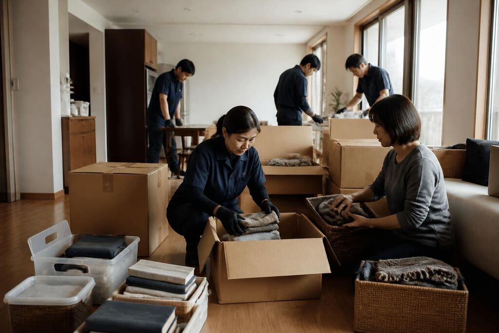 서울 관악구 유품정리 작업 범위와 현장 조건 이미지