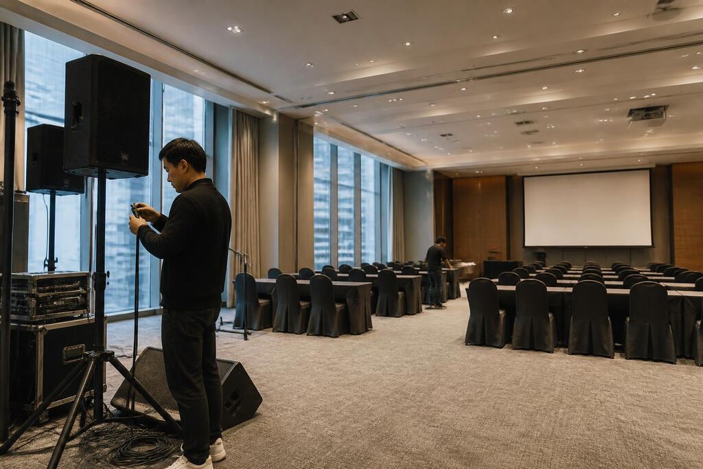 서울 강남구 기업행사 작업 범위와 현장 조건 이미지