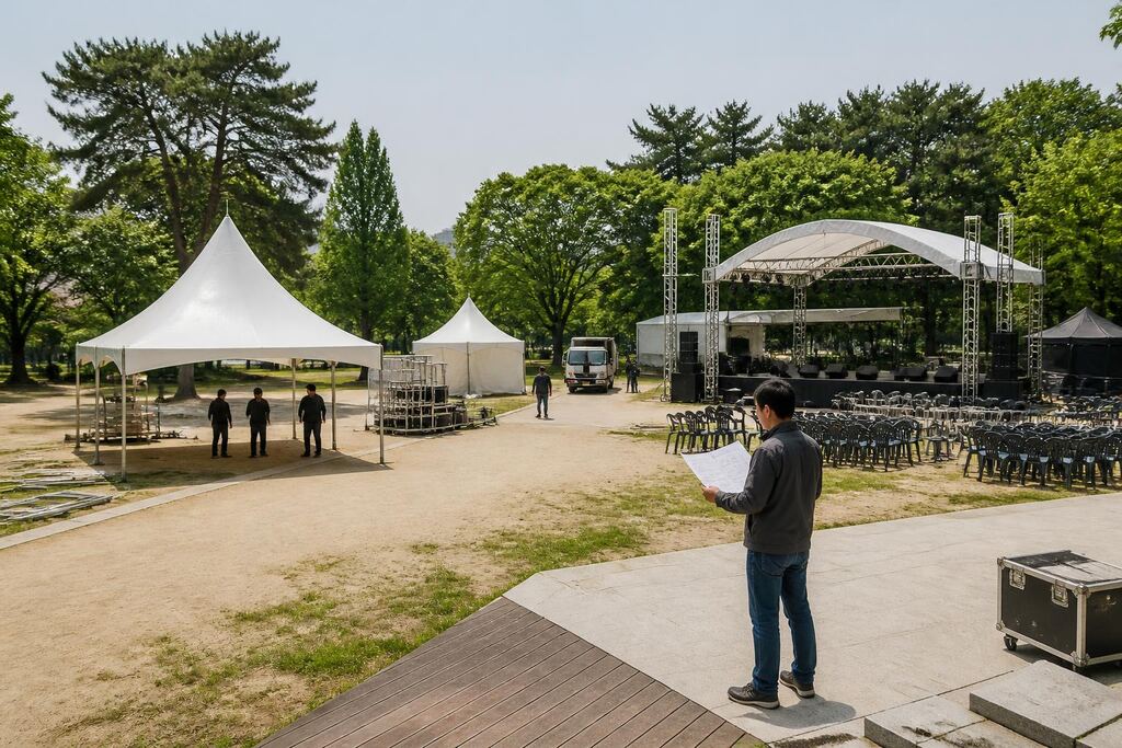 서울 강북구 행사장비 렌탈 비용과 업체 비교 정보 이미지