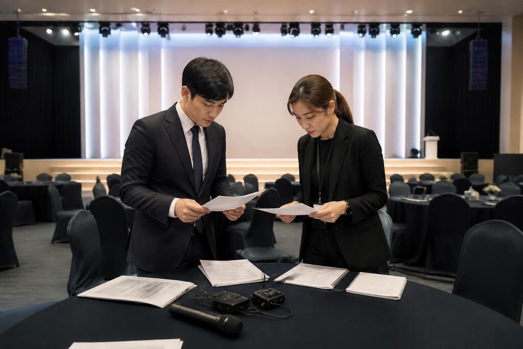 서울 동작구 행사 MC 작업 범위와 현장 조건 이미지