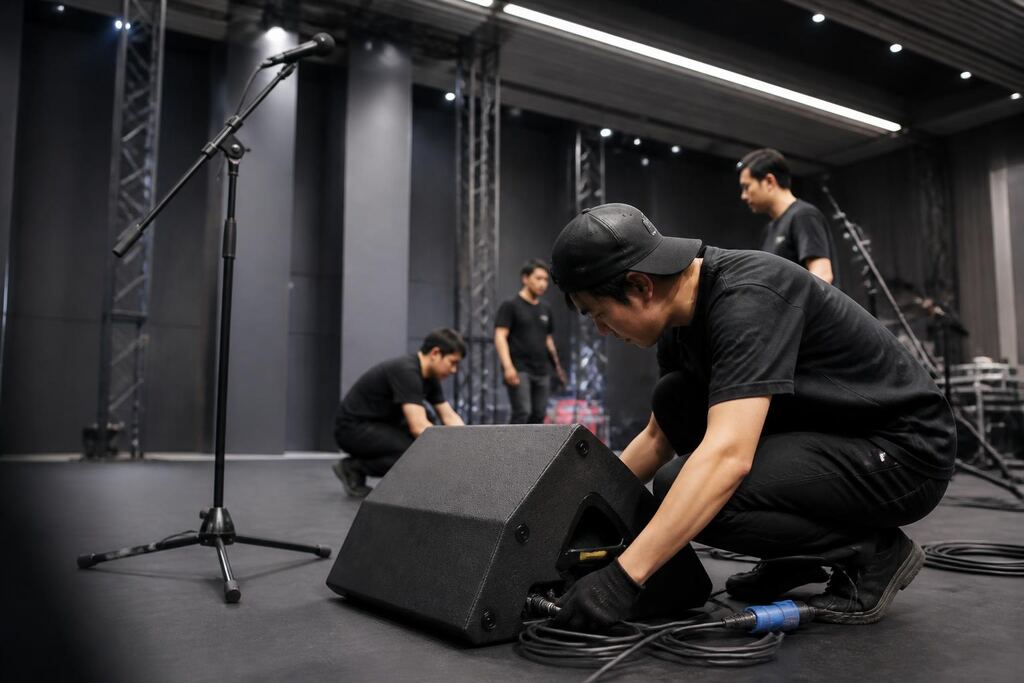 서울 용산구 공연·섭외 작업 범위와 현장 조건 이미지