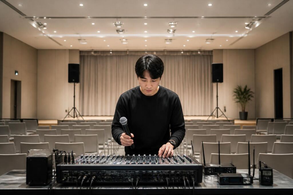 서울 도봉구 행사 음향 이미지
