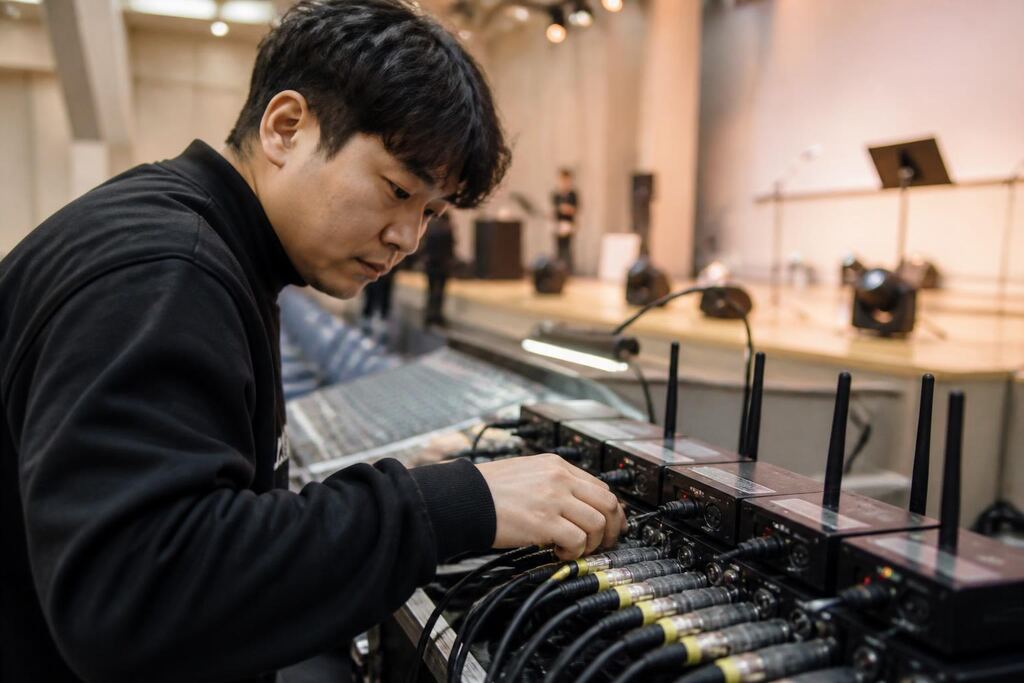 서울 노원구 행사 음향 작업 범위와 현장 조건 이미지
