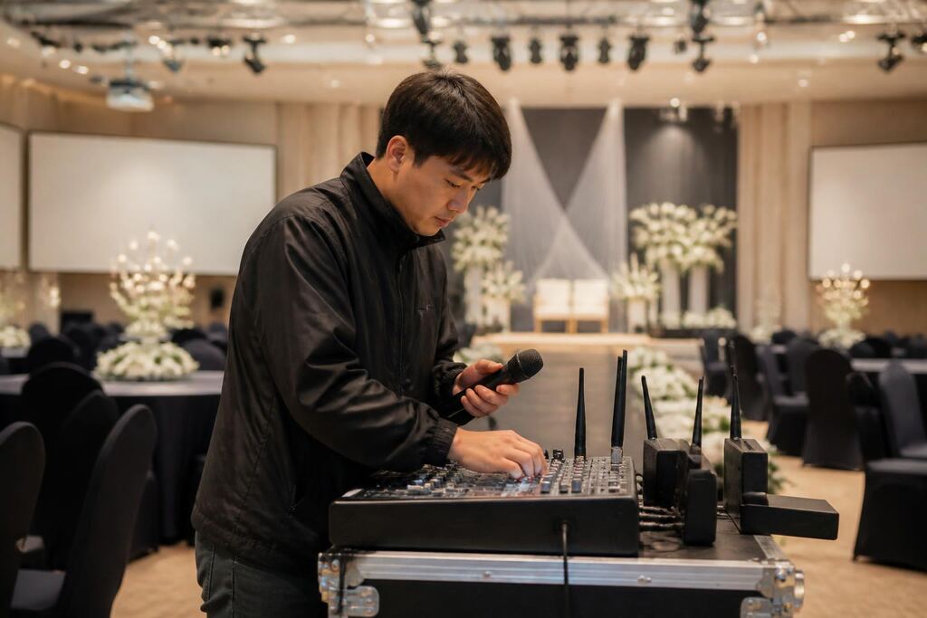 서울 구로구 행사 음향 이미지
